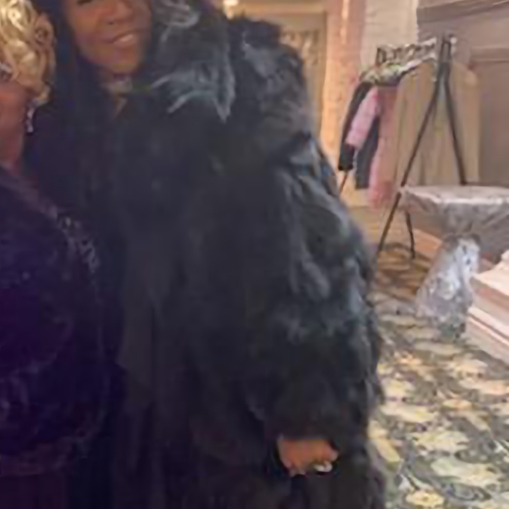 Fur coat